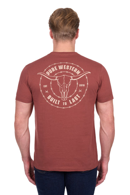 Pure Western Mens Walker Short Sleeve Tee