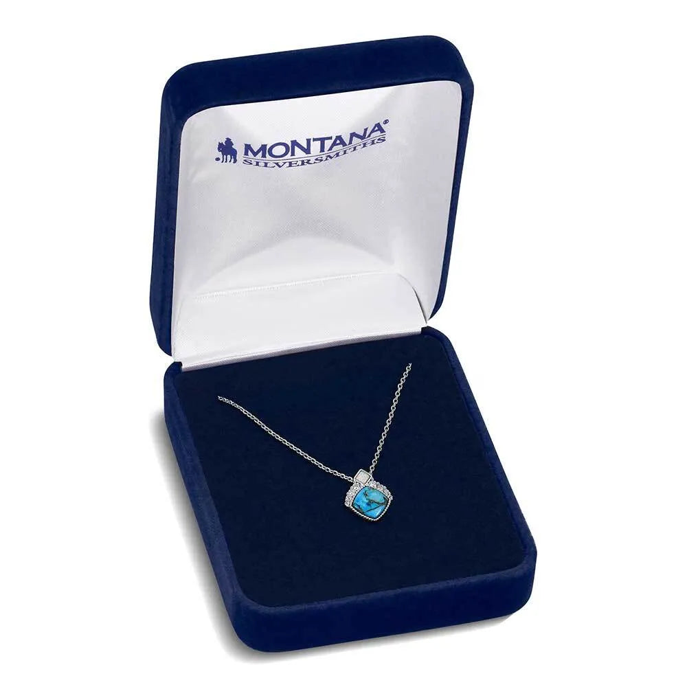 Montana Silversmiths Crowned Glacier Necklace