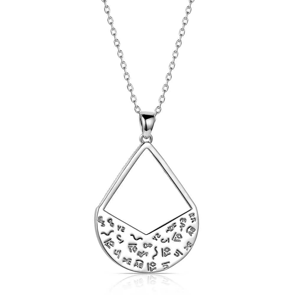 Montana Silversmiths Canyon Drop Necklace