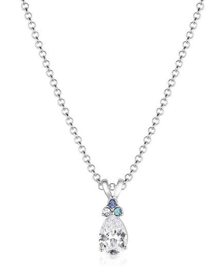 Montana Silversmiths Bitterroot Teardrop Necklace