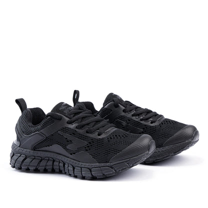 Sfida Onyx Junior Black Lace Up Shoes