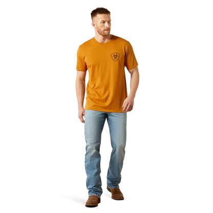 Ariat Mens Big Bull Rider Short Sleeve Tee