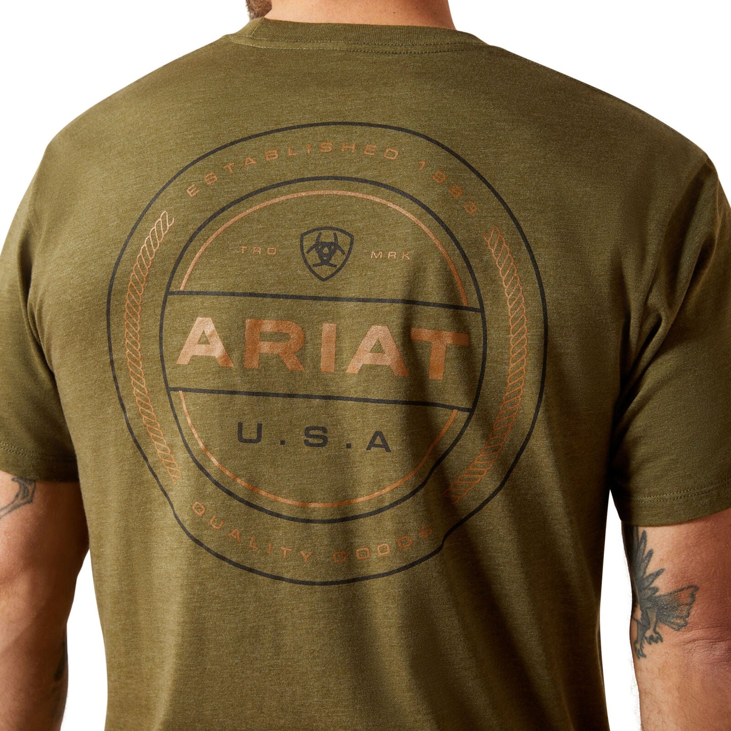 Ariat Mens Ropers Seal Short Sleeve Tee