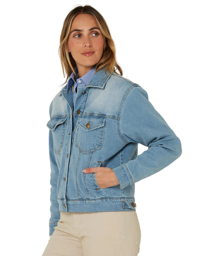 Pilbara Ladies Lauren Sherpa-lined Jacket