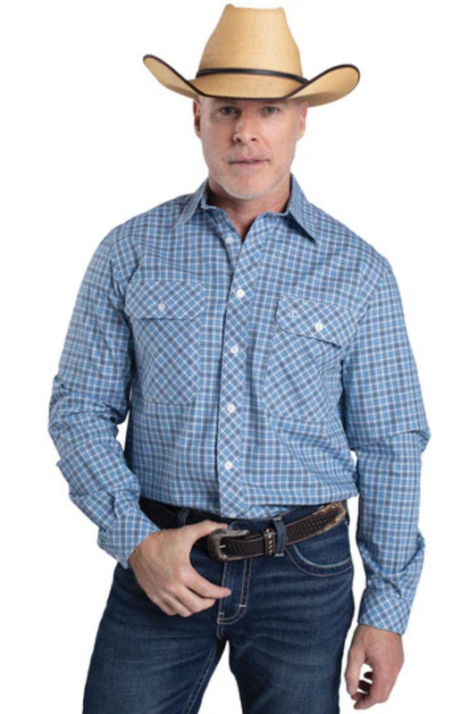 Just Country Mens Austin Full Button Country Workshirt