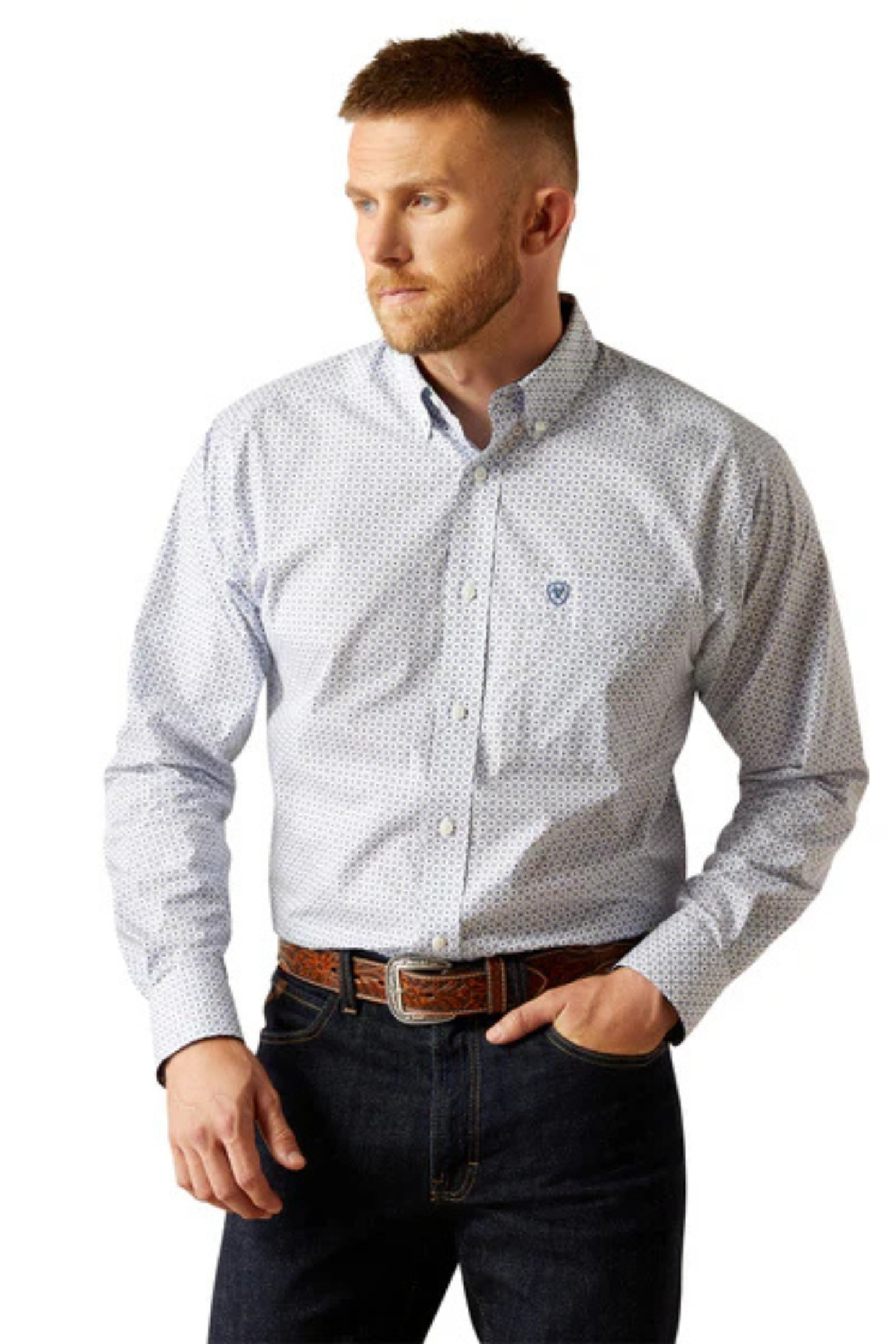 Ariat Mens Wrinkle Free Danny Long Sleeve Shirt