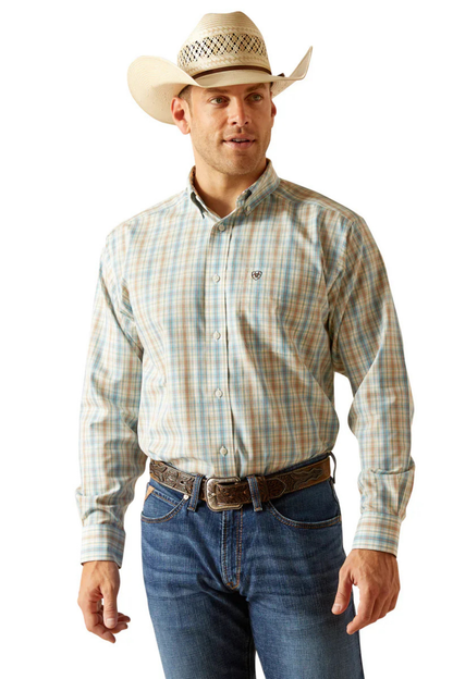 Ariat Mens Wrinkle Free Ivar Long Sleeve Shirt