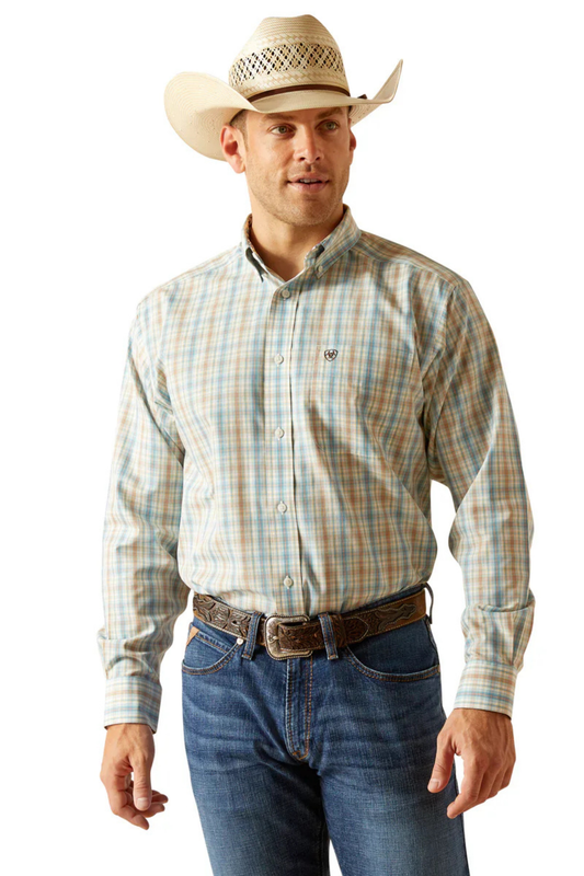 Ariat Mens Wrinkle Free Ivar Long Sleeve Shirt