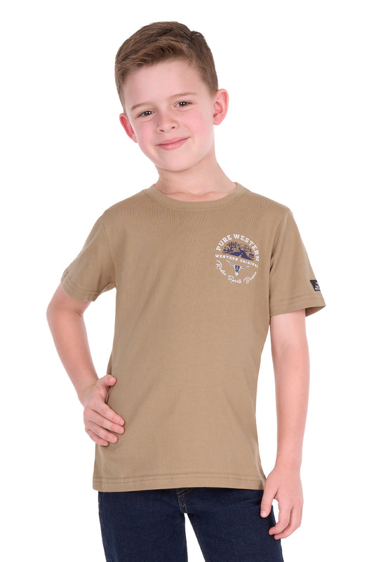 Pure Western Boys Craig Short Sleeve Tee