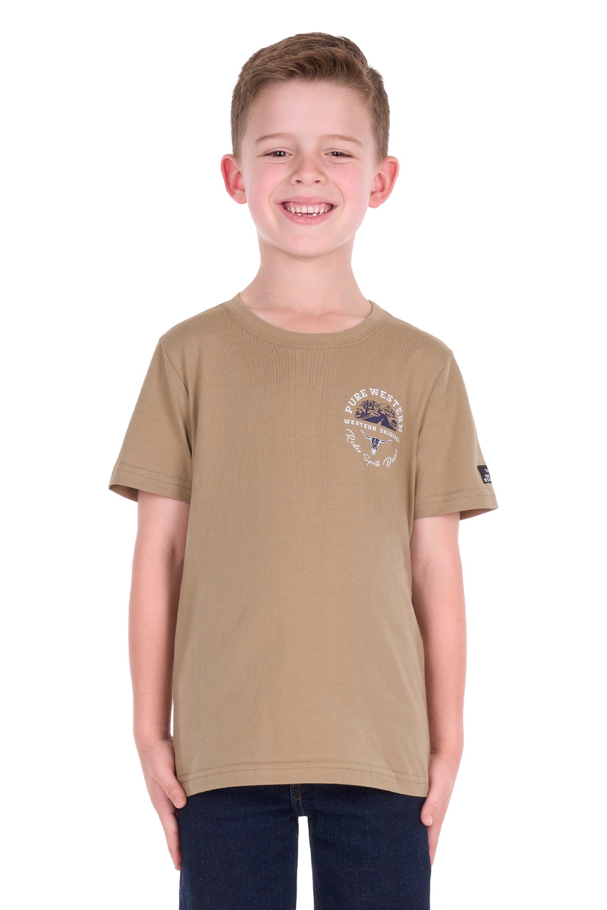 Pure Western Boys Craig Short Sleeve Tee