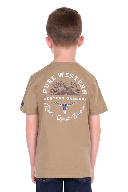 Pure Western Boys Craig Short Sleeve Tee