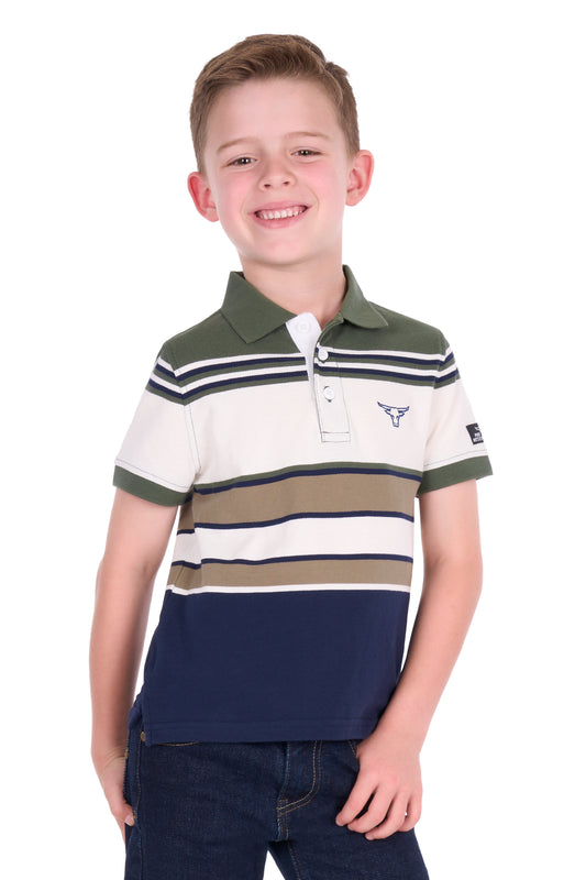 Pure Western Boys Jay Short Sleeve Polo