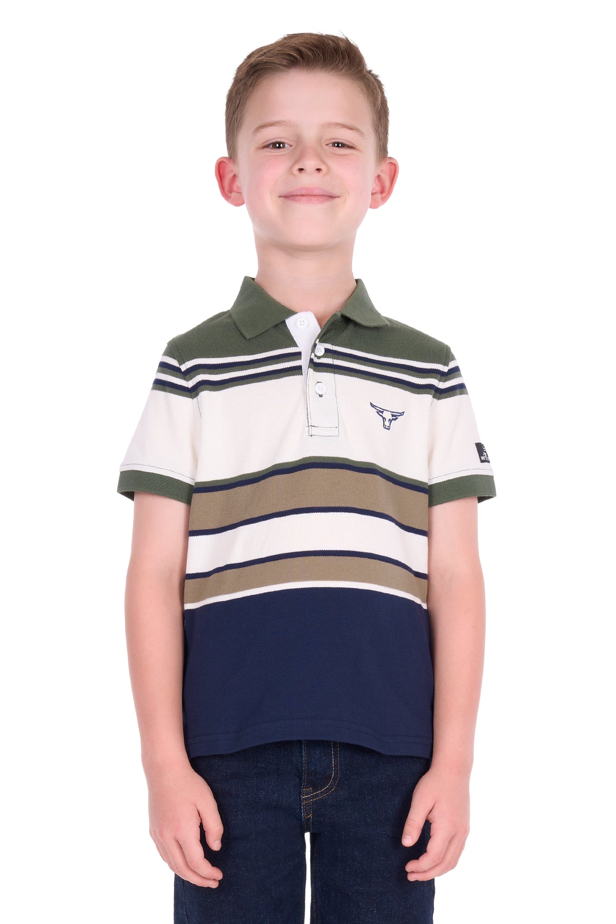 Pure Western Boys Jay Short Sleeve Polo
