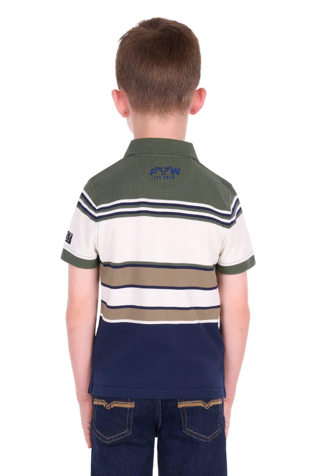 Pure Western Boys Jay Short Sleeve Polo