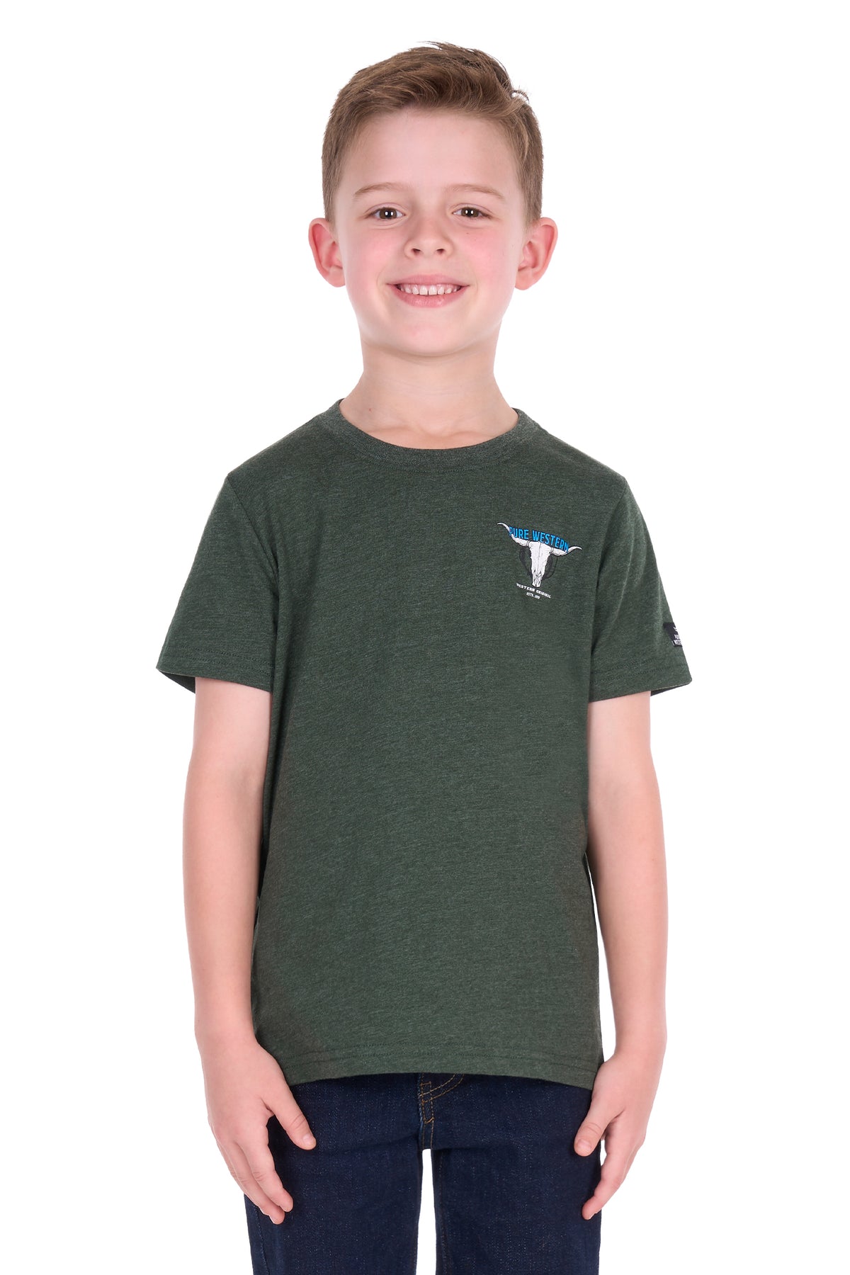 Pure Western Boys Tony Short Sleeve Tee