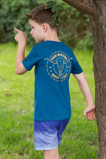 Pure Western Boys Walker Short Sleeve Tee