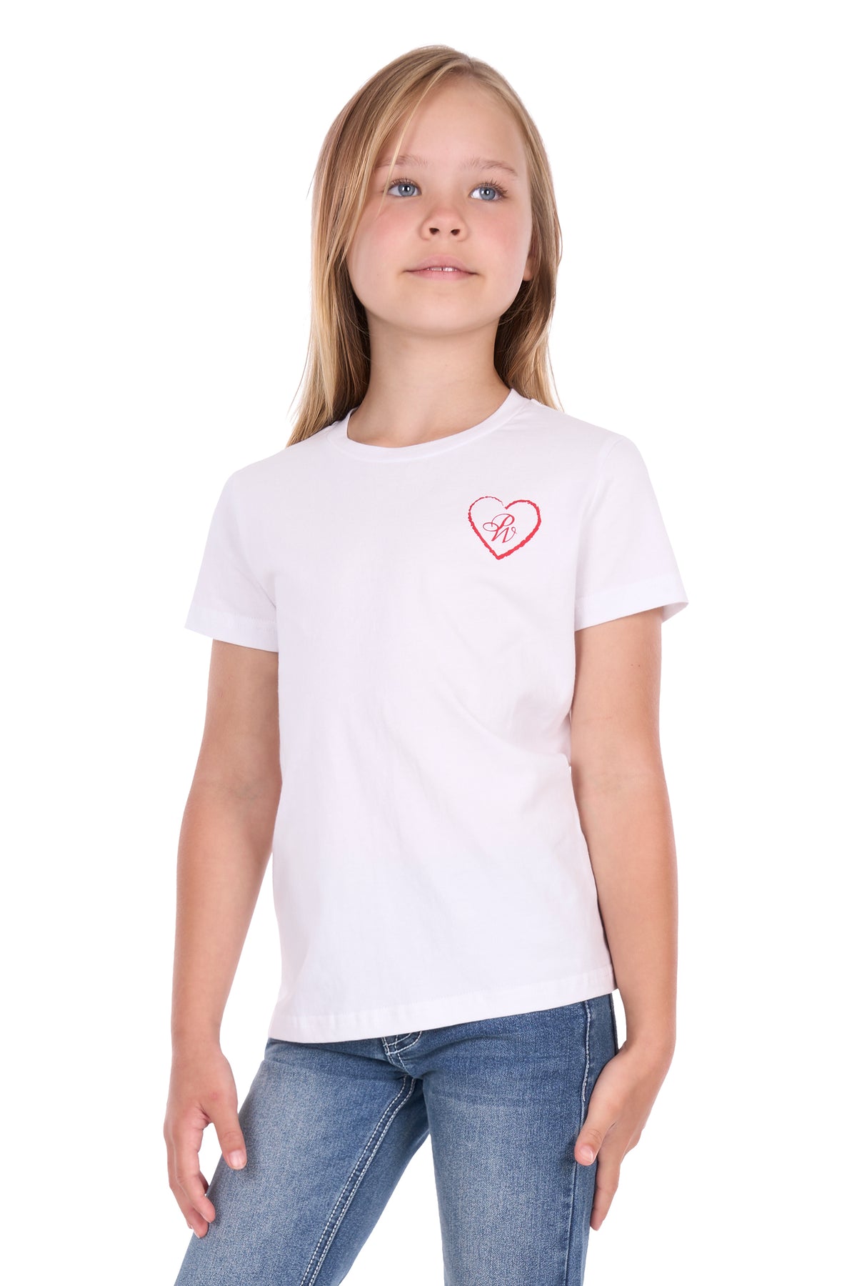 Pure Western Girls Amelia Relaxed Short Sleeve Tee
