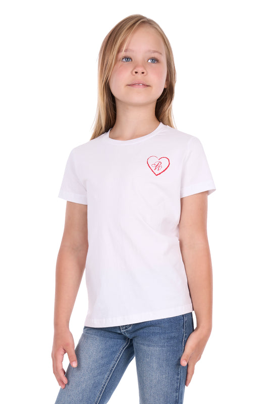 Pure Western Girls Amelia Relaxed Short Sleeve Tee