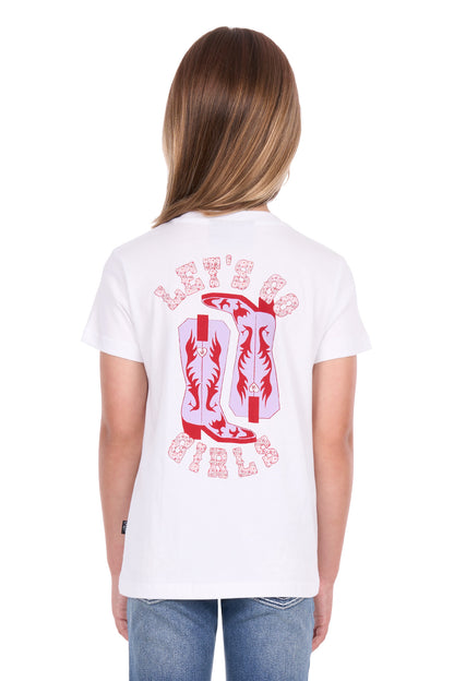 Pure Western Girls Amelia Relaxed Short Sleeve Tee