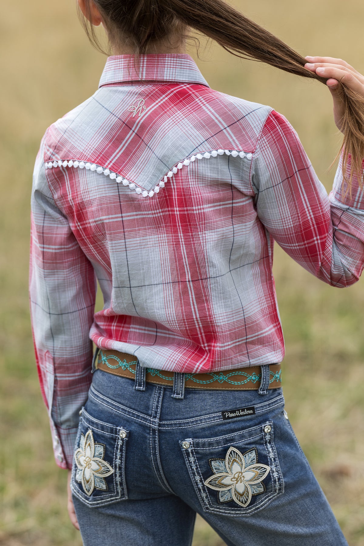 Pure Western Girls Bella Boot Cut Jeans