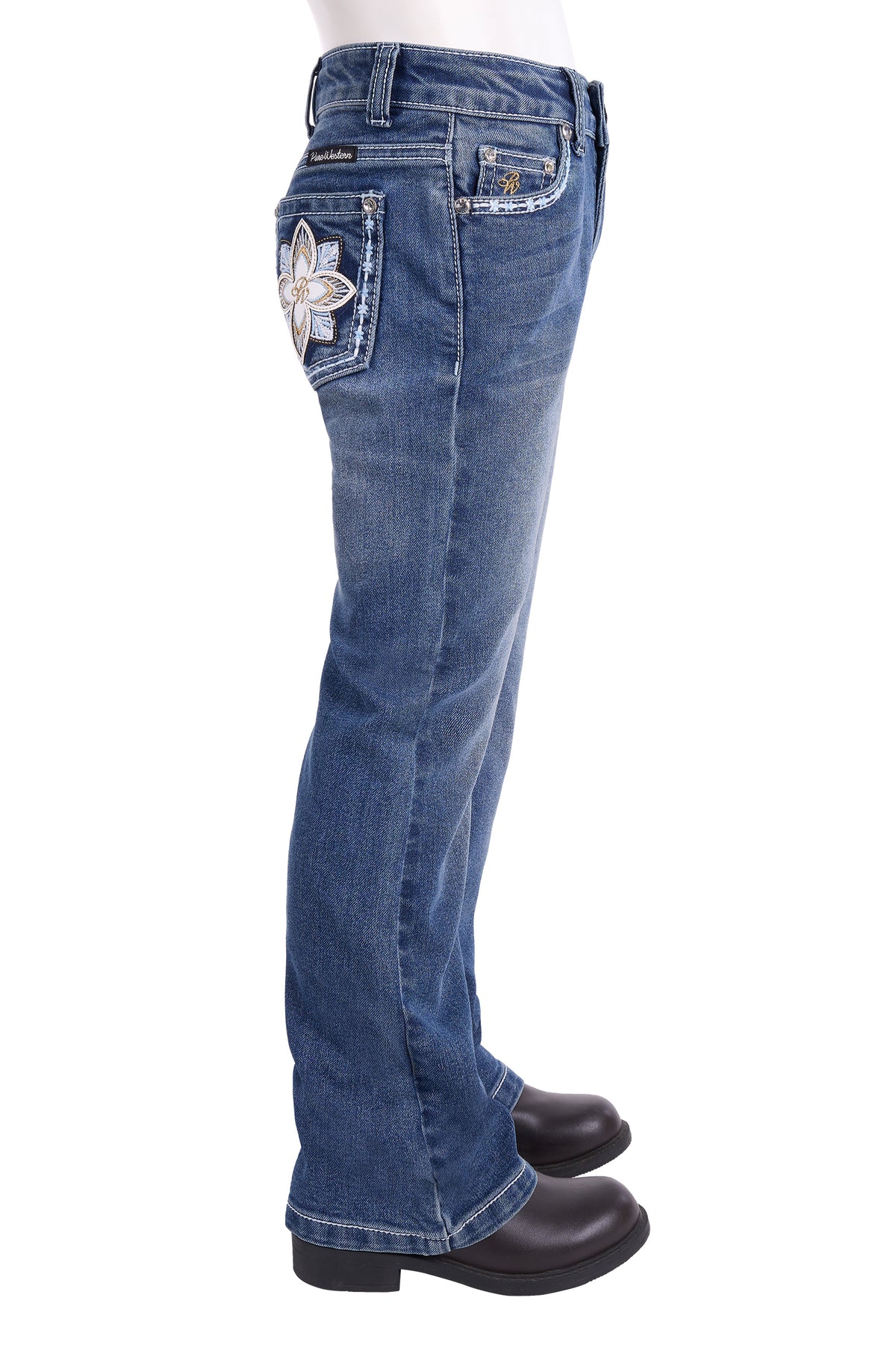 Pure Western Girls Bella Boot Cut Jeans