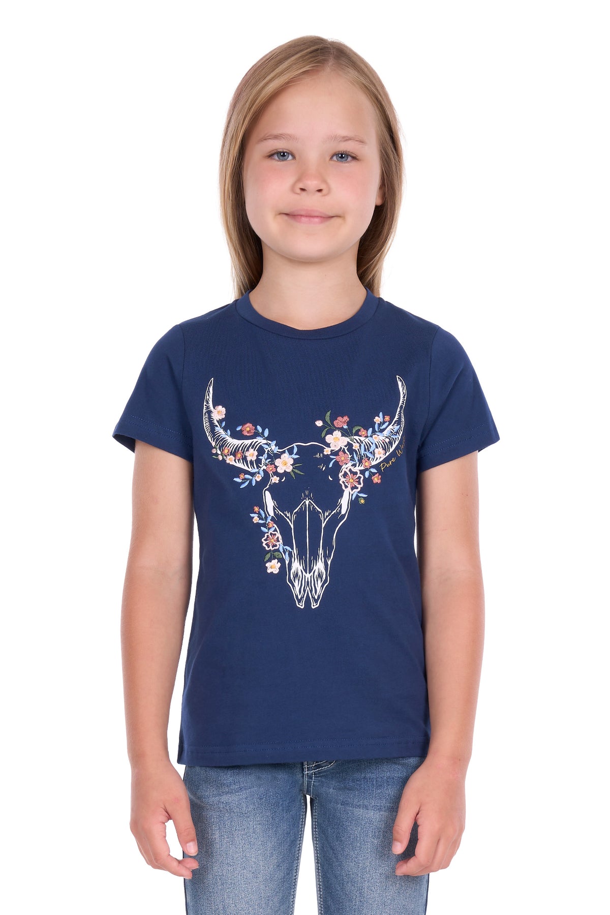 Pure Western Girls Bindi Short Sleeve Tee