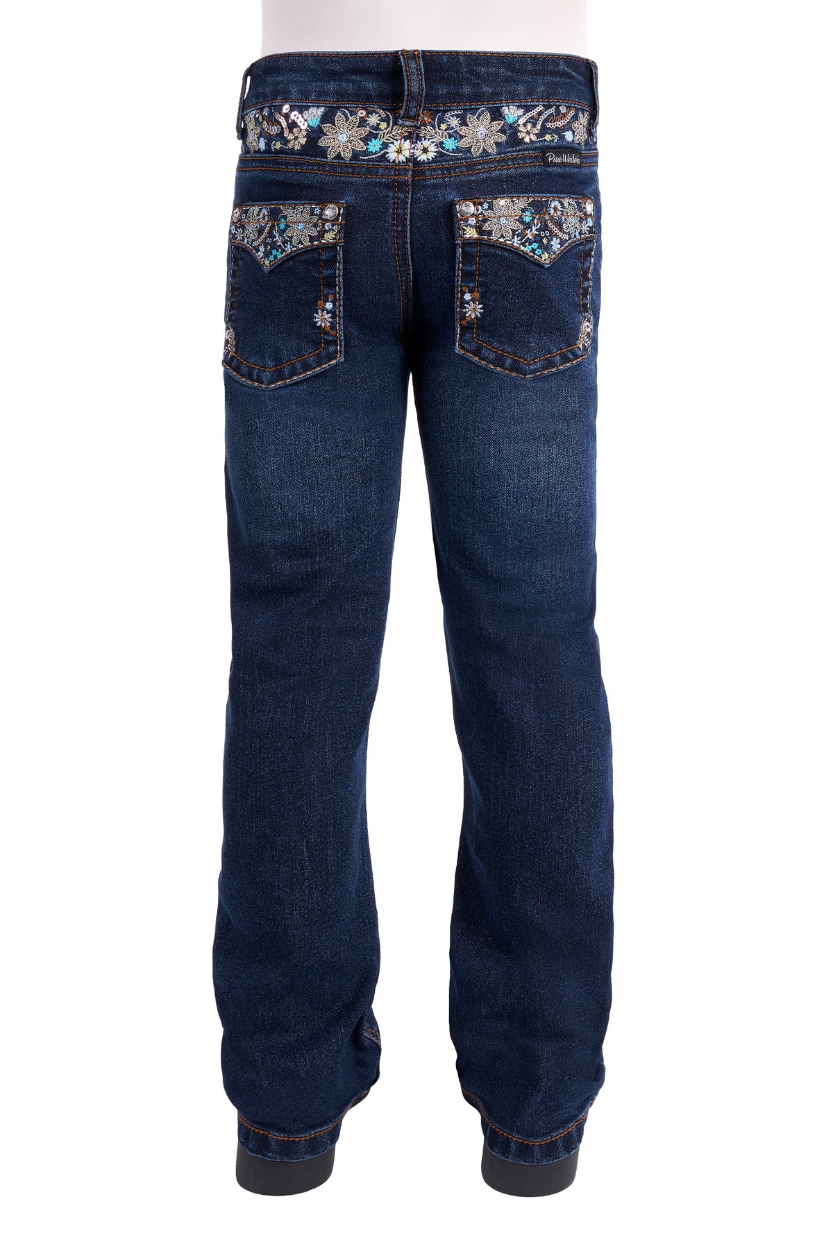 Pure Western Girls Blossom Boot Cut Jeans