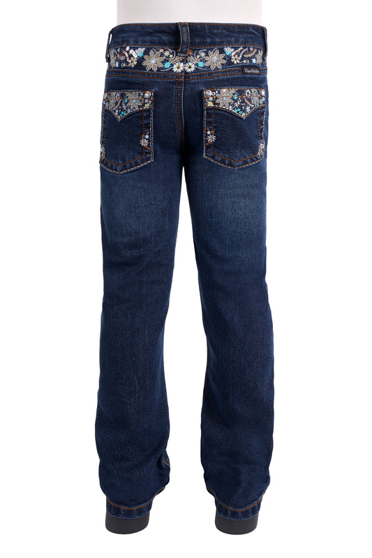 Pure Western Girls Blossom Boot Cut Jeans