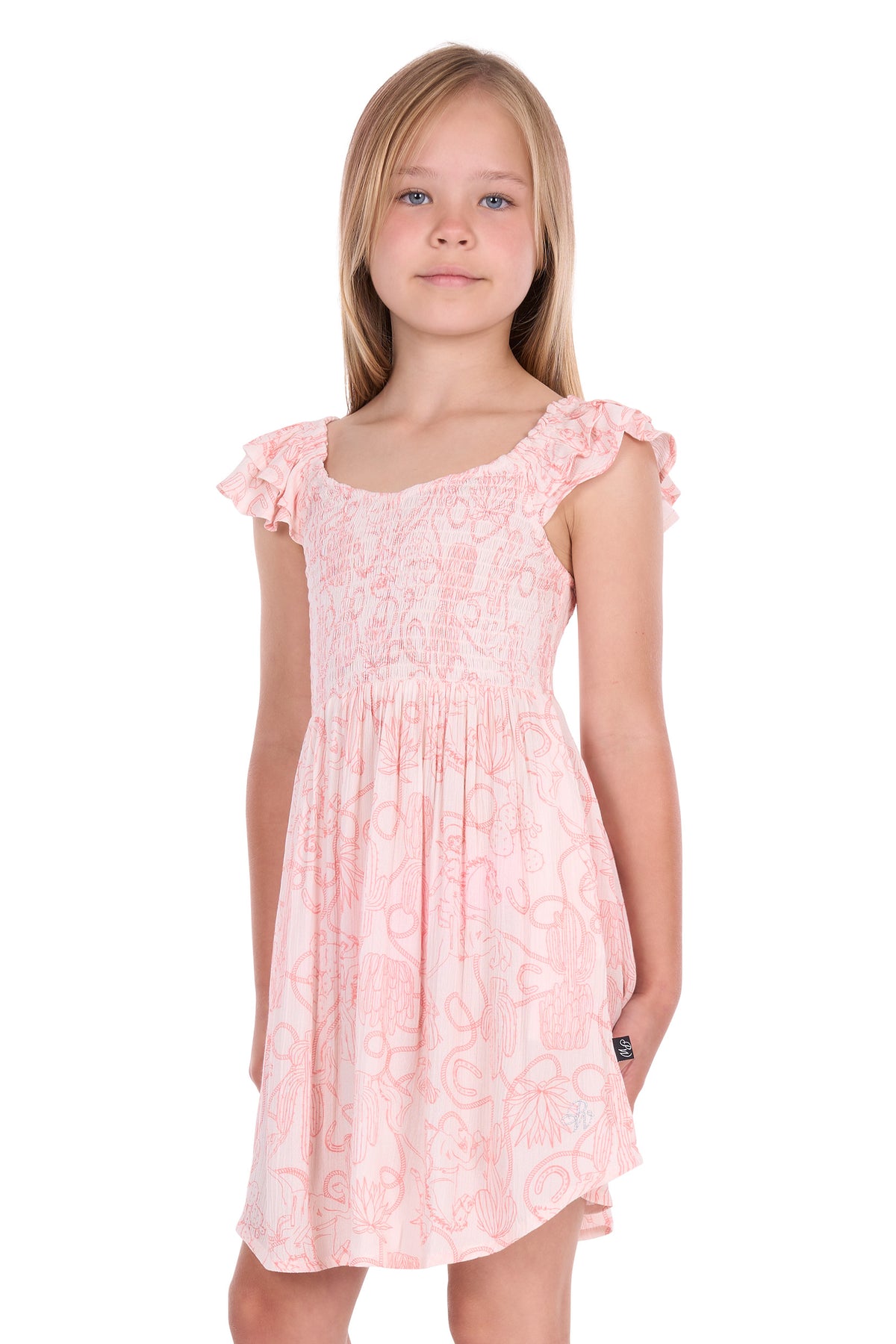 Pure Western Girls Sara Short Sleeve Dress