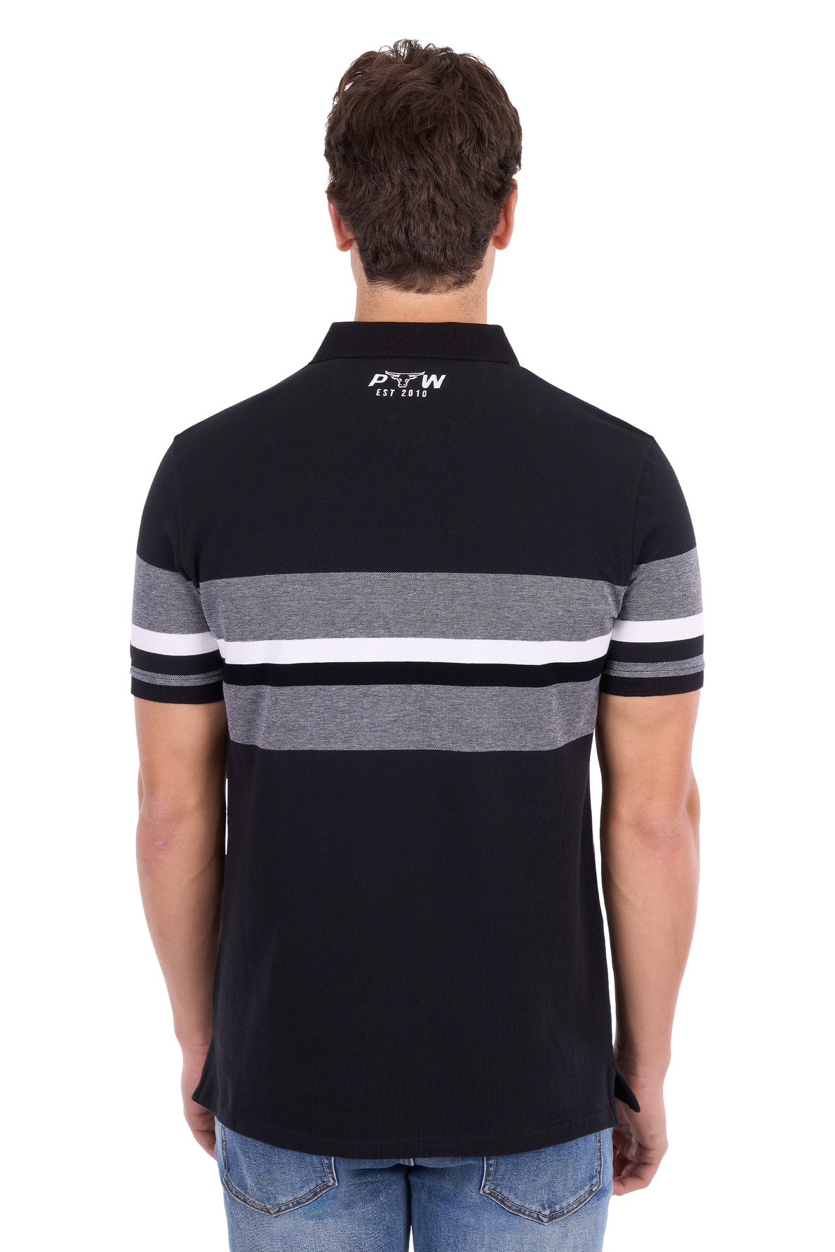 Pure Western Mens Brett Short Sleeve Polo