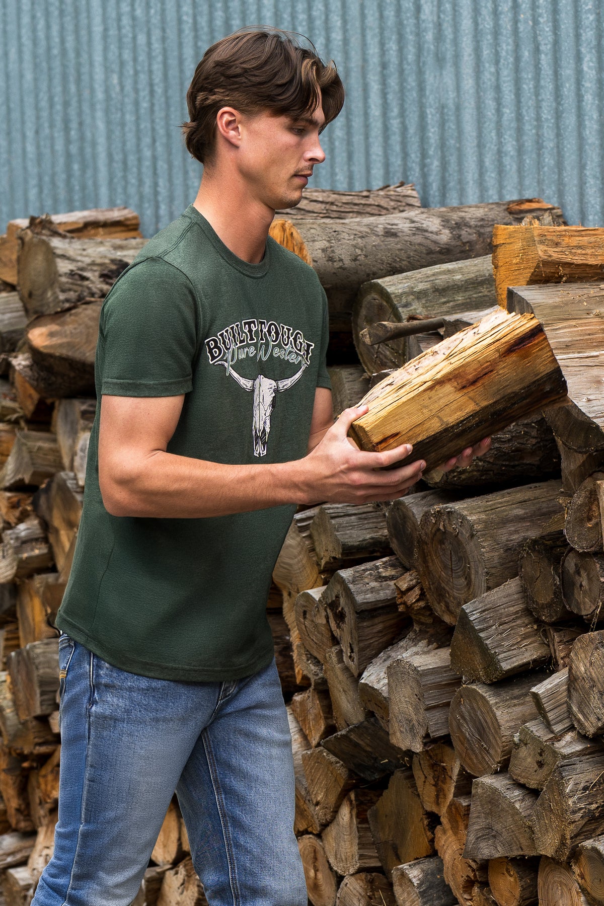 Pure Western Mens Chris Short Sleeve Tee