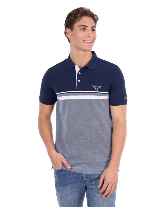 Pure Western Mens Dean Short Sleeve Polo