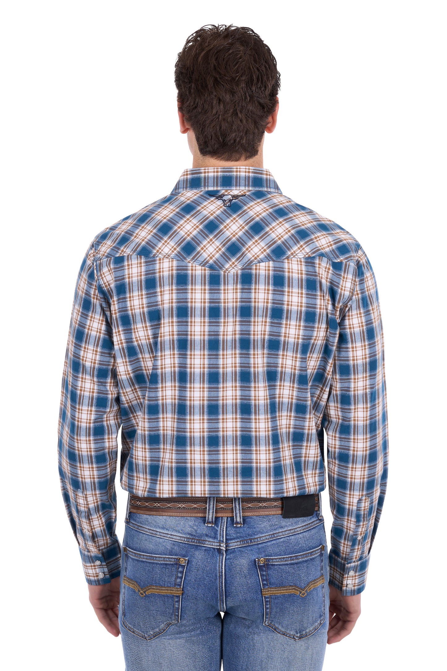 Pure Western Mens Todd Long Sleeve Dress Shirt