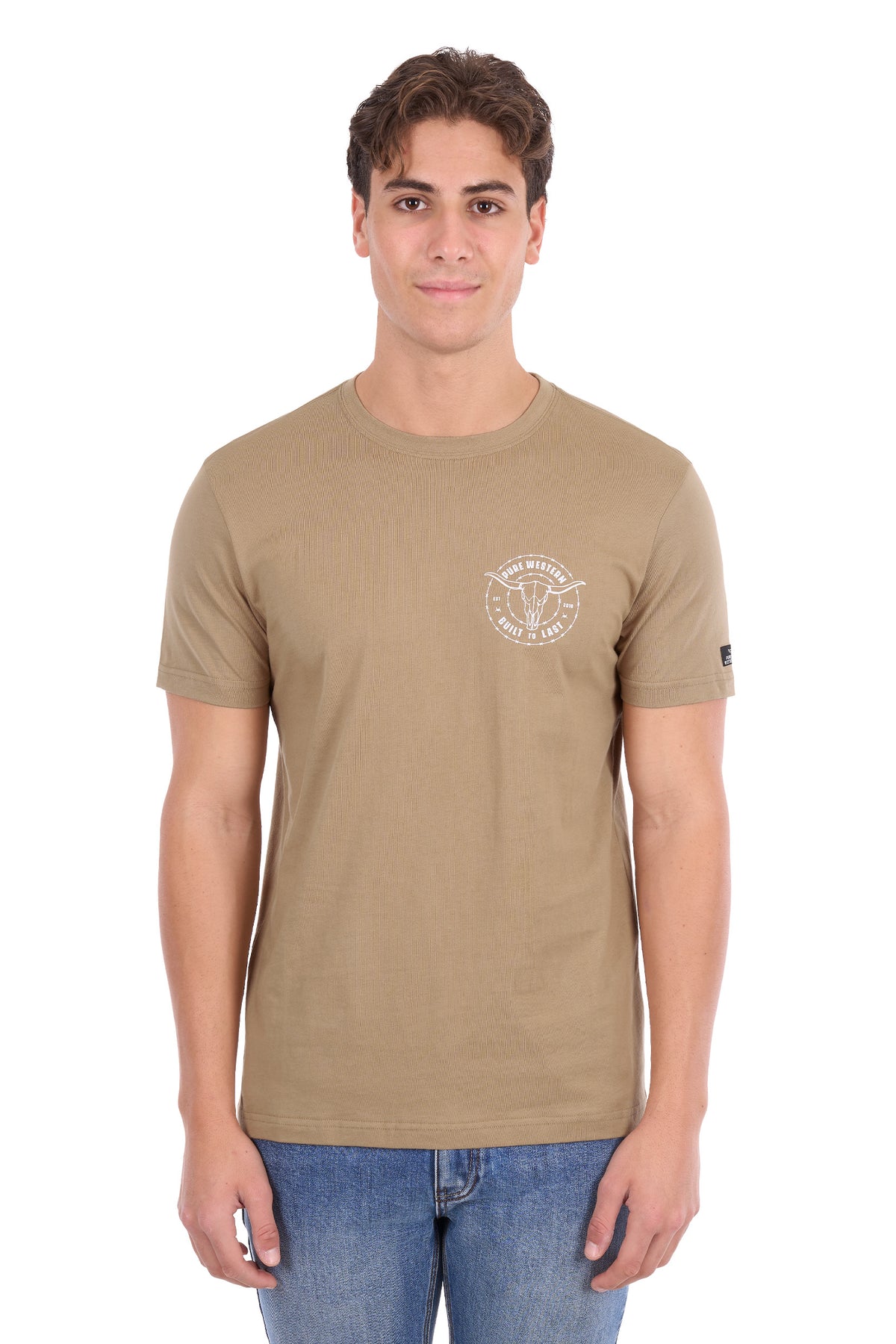 Pure Western Mens Walker Short Sleeve Tee