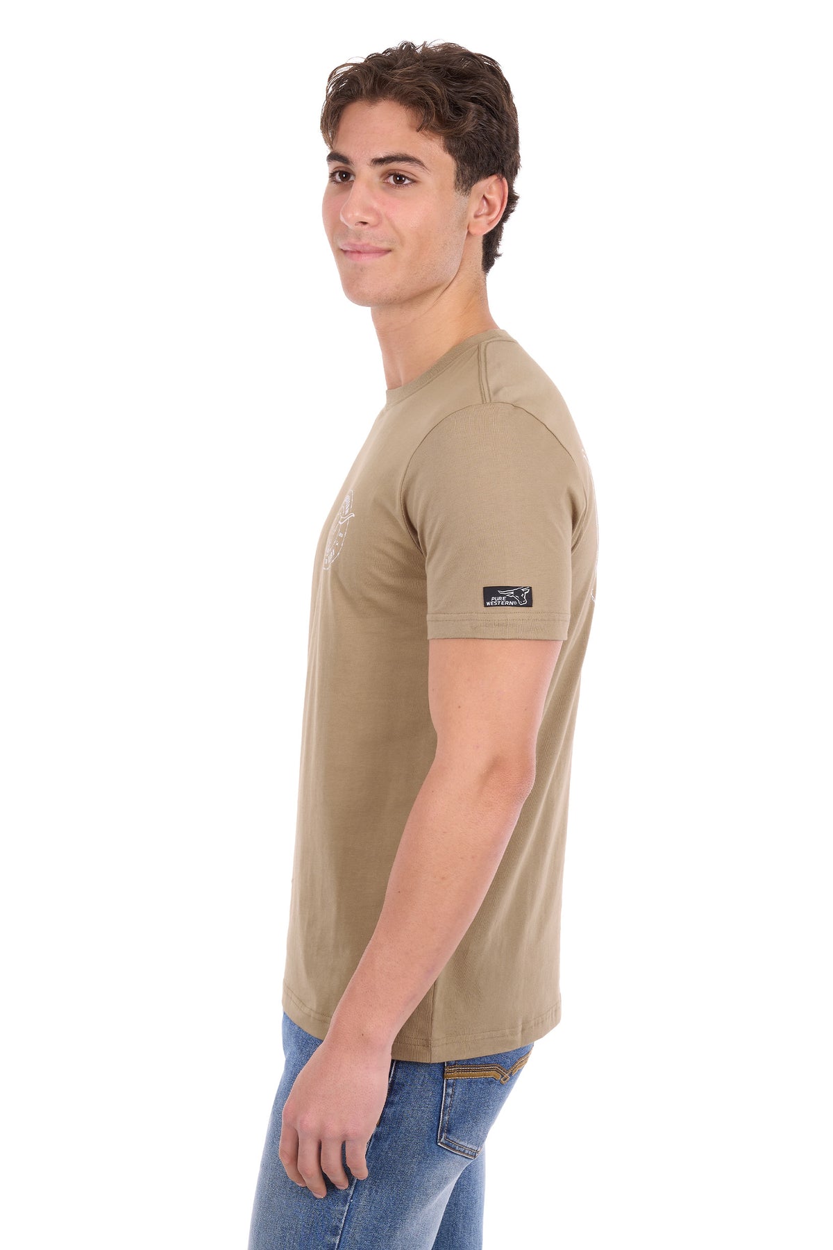 Pure Western Mens Walker Short Sleeve Tee