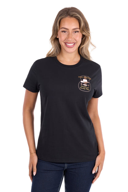 Pure Western Womens Misty Short Sleeve Blouse