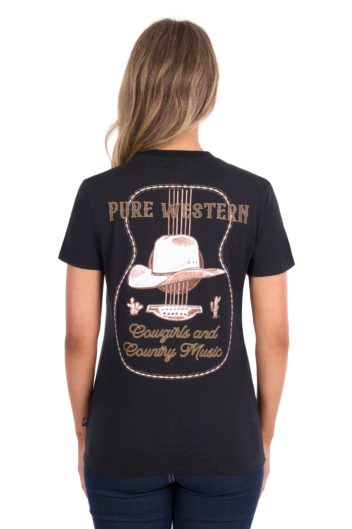 Pure Western Womens Misty Short Sleeve Blouse