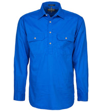 Load image into Gallery viewer, Mens Pilbara Closed Front Long Sleeve Country Work Shirt