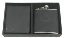 Load image into Gallery viewer, Pilbara Leather Wallet &amp; Hip Flask Gift Set