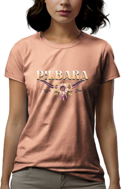 Pilbara Womens Live Free T-Shirt