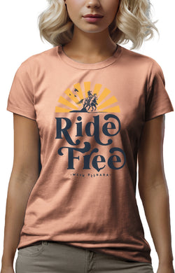 Pilbara Womens Ride Free T-Shirt