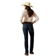 Load image into Gallery viewer, Ariat Womens Mid Rise Straight Romana Jean 33 Inch Leg