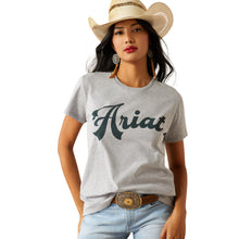 Load image into Gallery viewer, Ariat Womens Old School Script Short Sleeve Tee