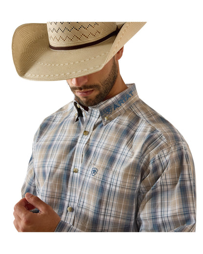 Ariat Mens Pro Series Team Pierre Classic Fit Long Sleeve Shirt