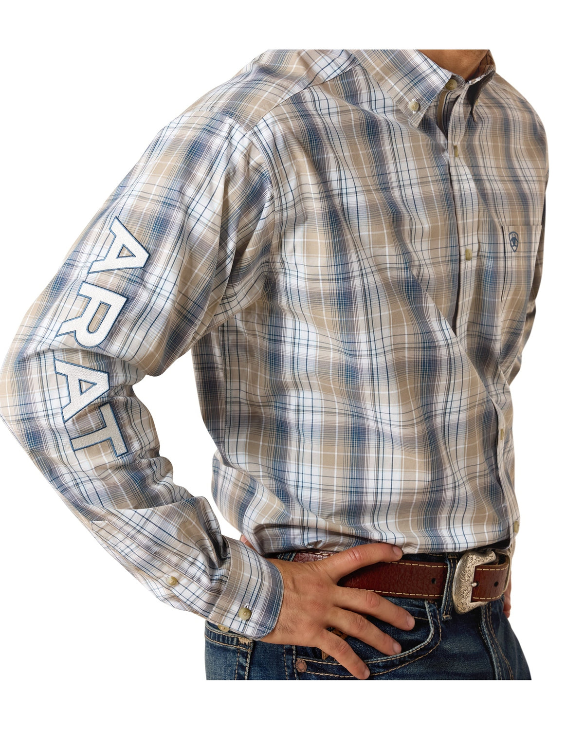 Ariat Mens Pro Series Team Pierre Classic Fit Long Sleeve Shirt