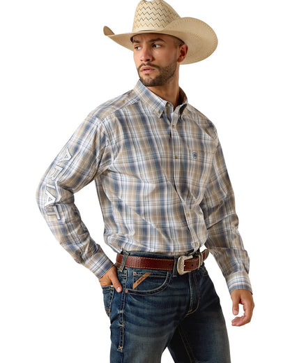 Ariat Mens Pro Series Team Pierre Classic Fit Long Sleeve Shirt