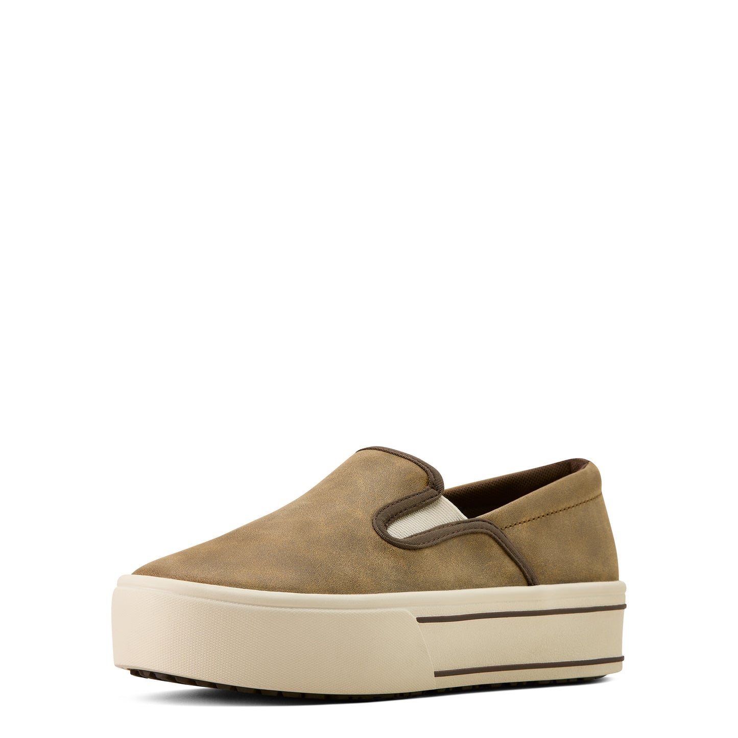 Ariat Womens Skylar Slip On Brown Bomber