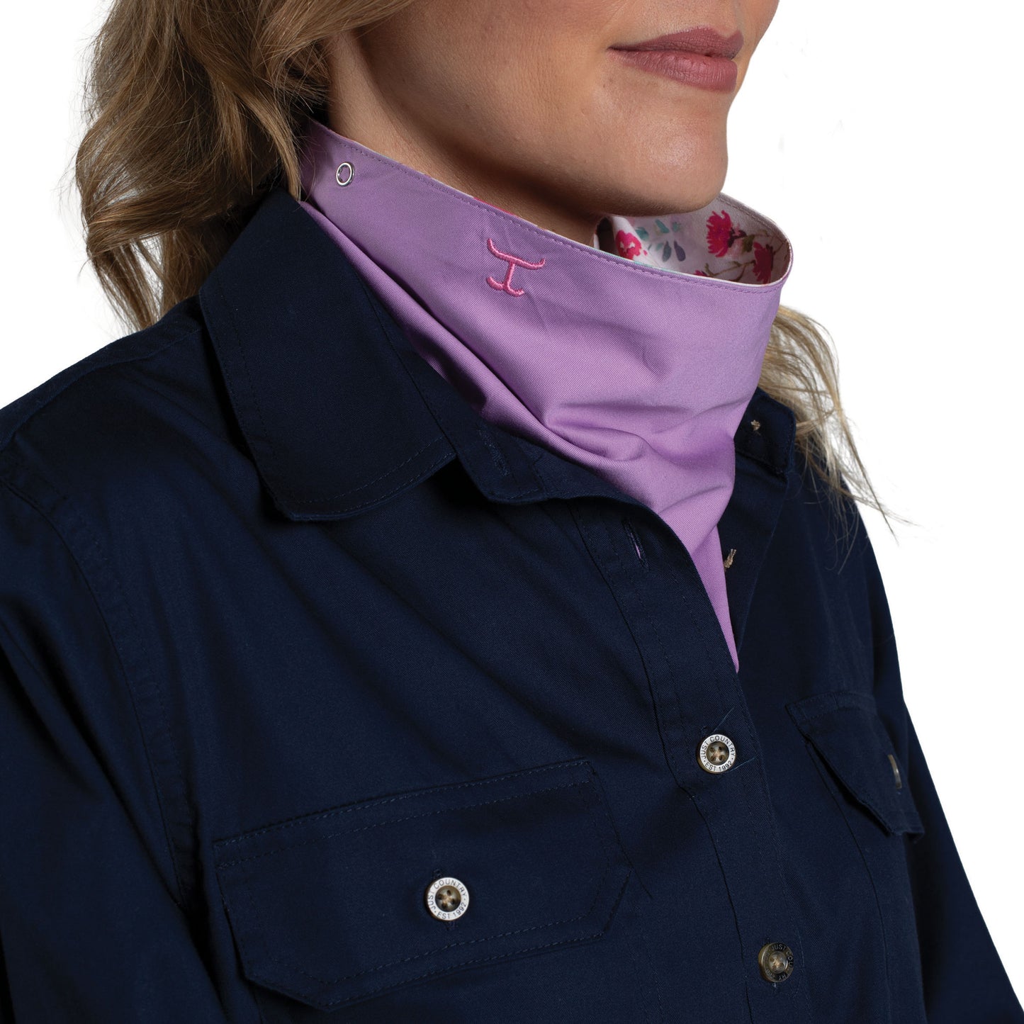 Just Country Womens Carlee Double Sided Scarf