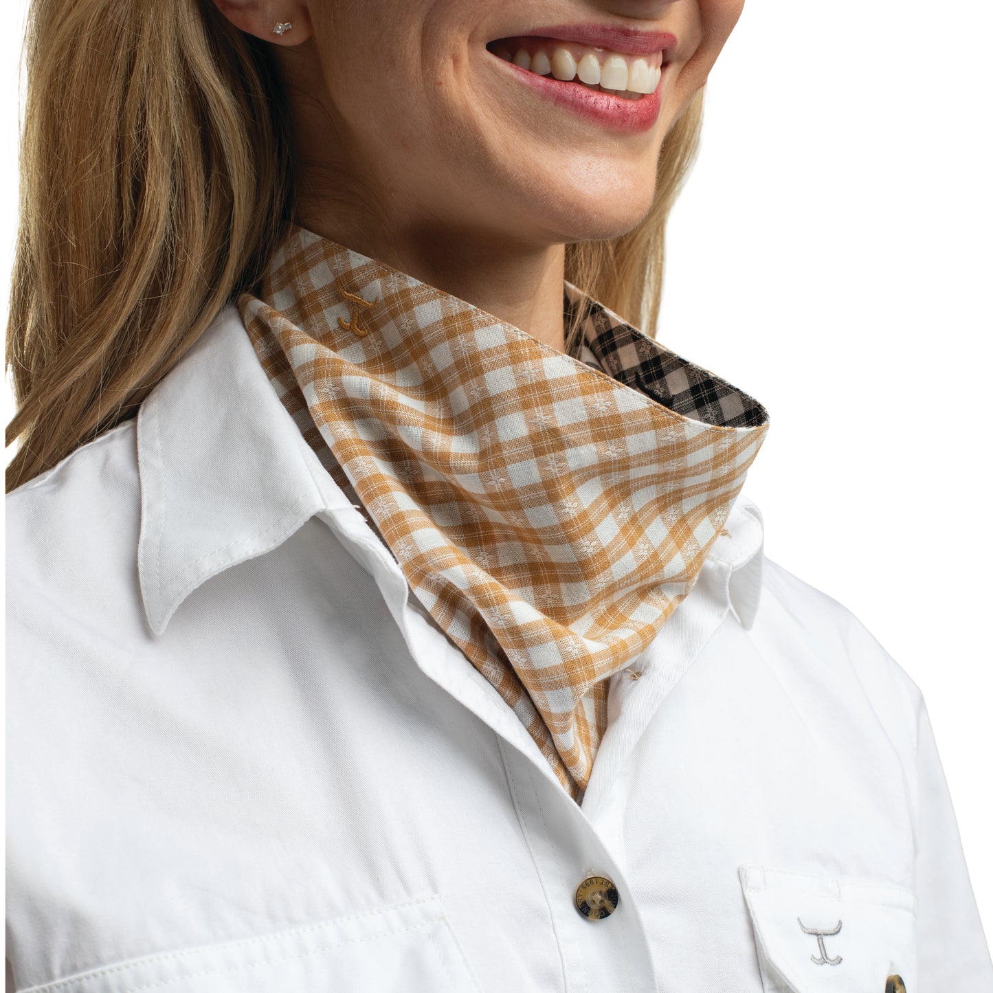 Just Country Womens Carlee Double Sided Neck Scarf