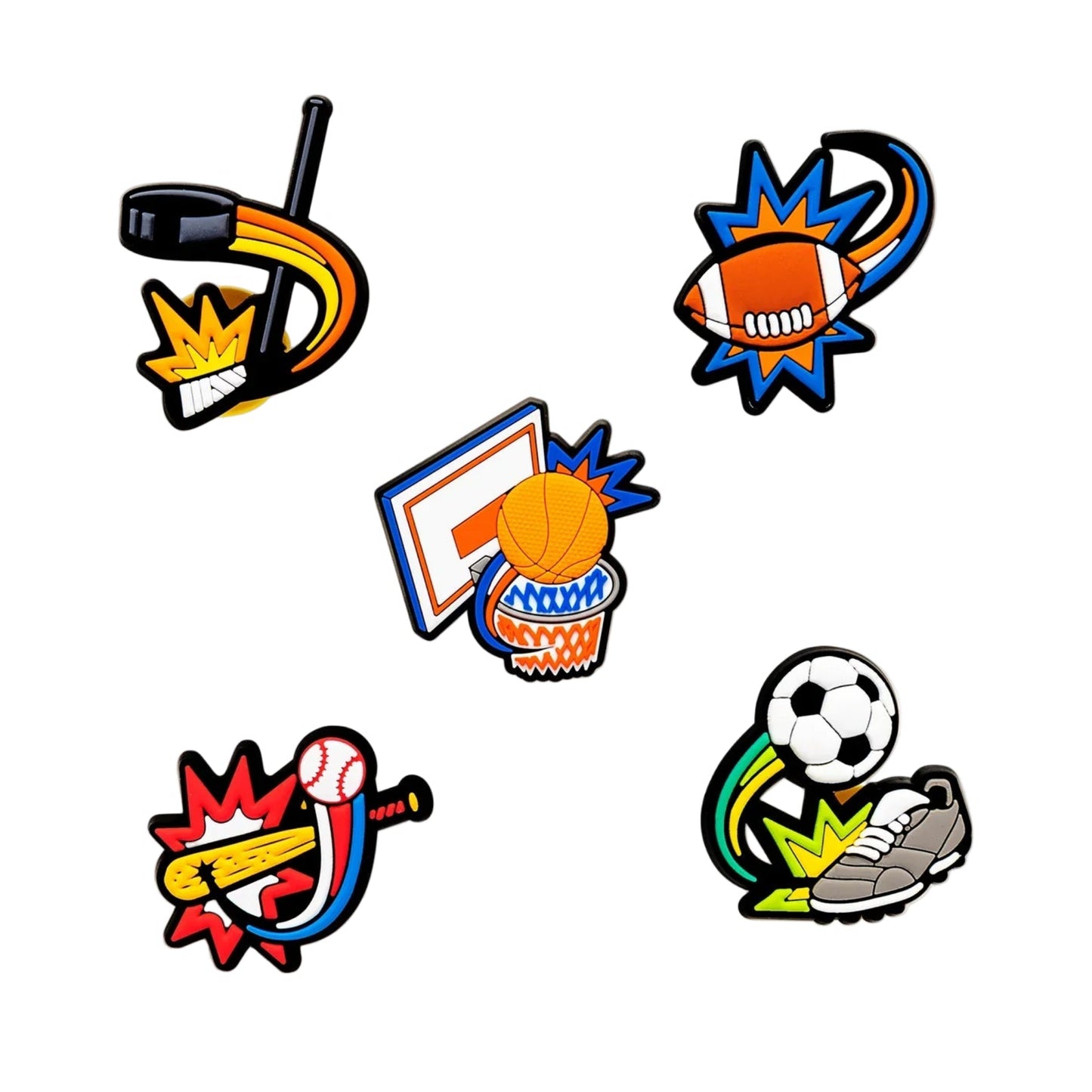 Joybees Popinz Charms - Sport Collection 5 Pack